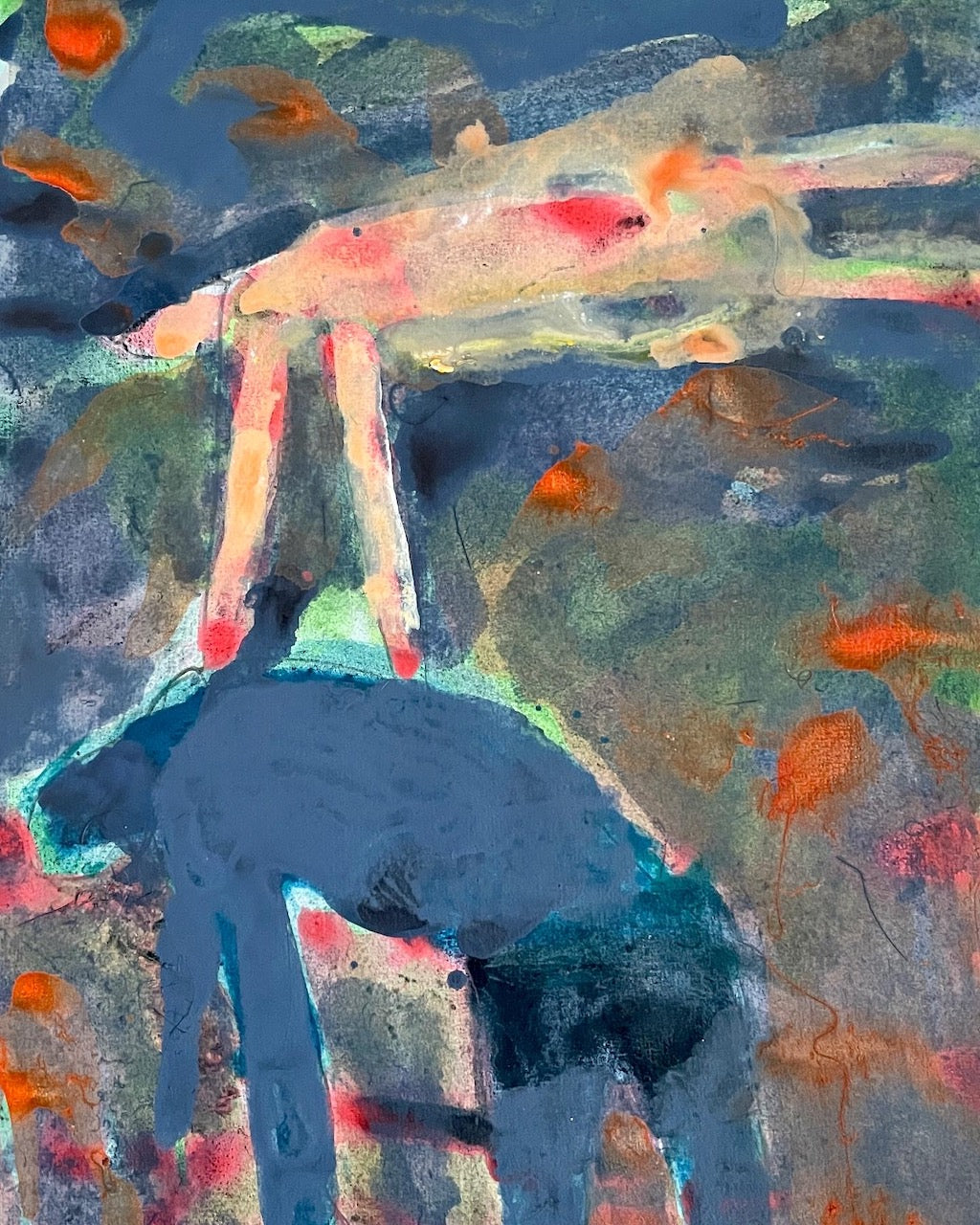 "Flytende figura" (2022)