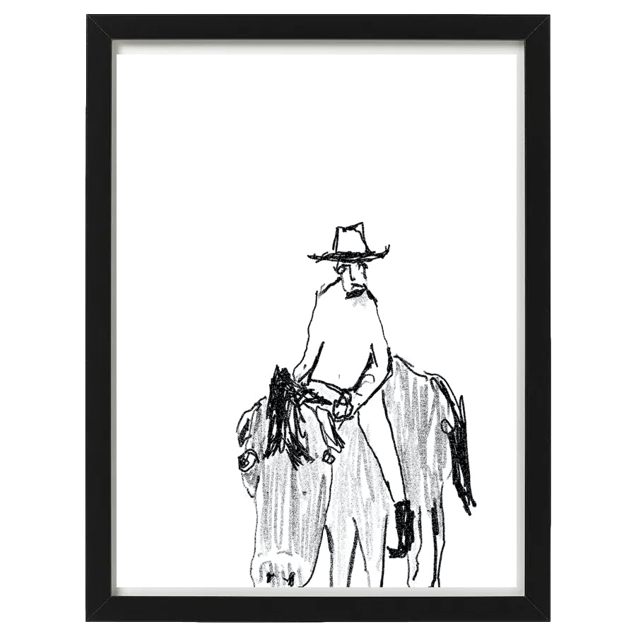 "Trist cowboy og hest" (2022)